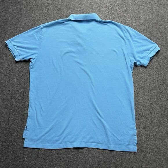 Polo Ralph Lauren Short Sleeve Shirt Mens XL Blue Cotton - Picture 3 of 5